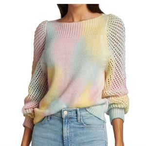 Lovestackfancy light rainbow pastel colors size s.